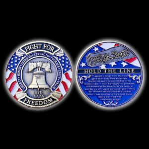 Alex Jones 20 Hold The Line Coins