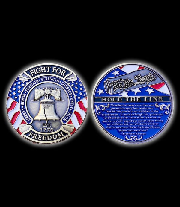Alex Jones 20 Hold The Line Coins