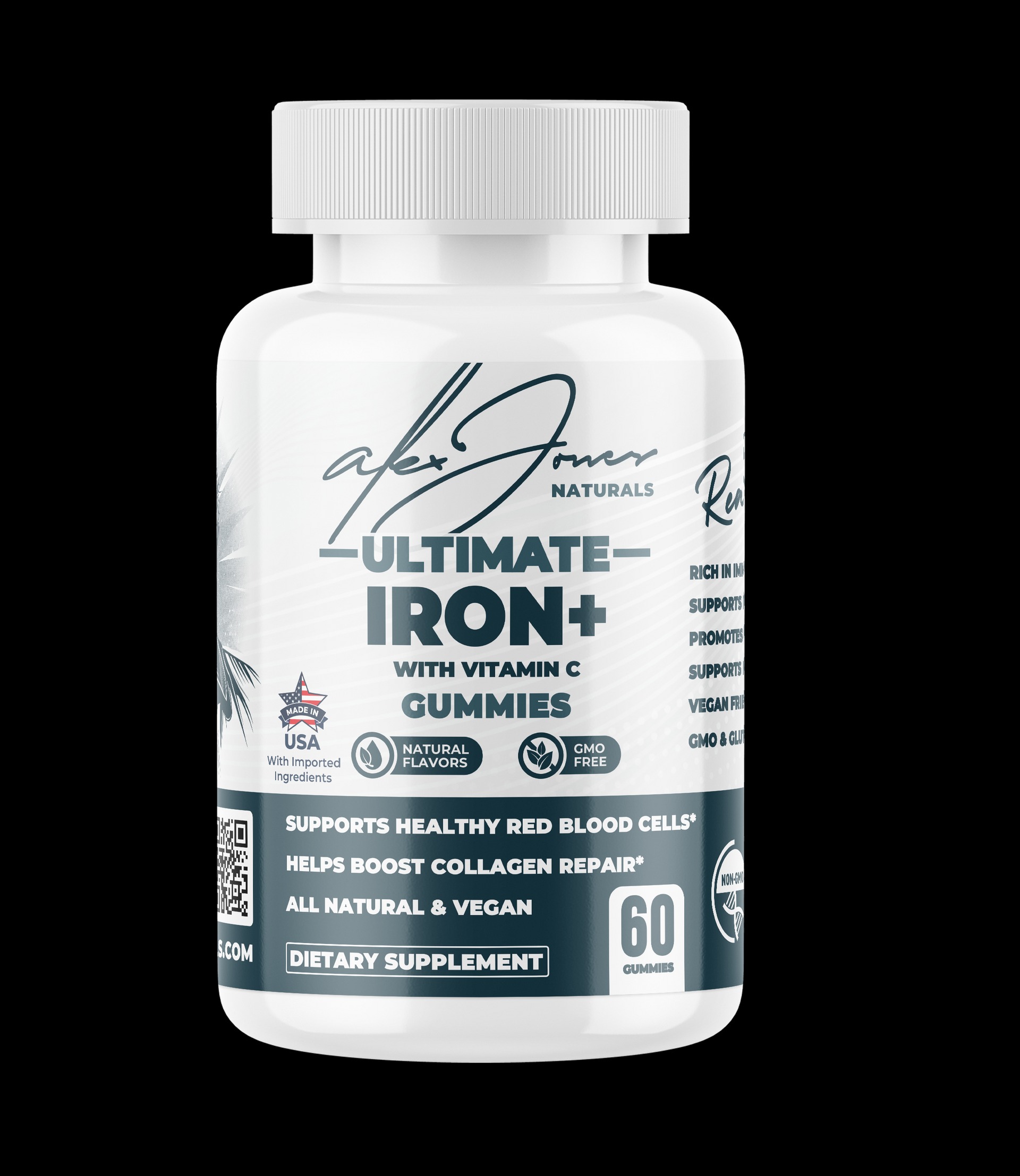 Alex Jones Ultimate Iron+ Gummies Wi