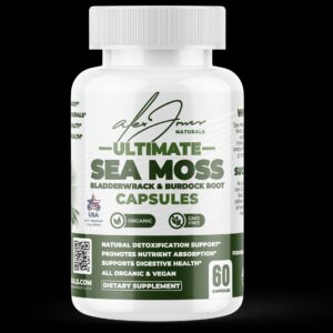 Alex Jones Ultimate Seamoss Capsules With Bladderwrack & Burdock Root