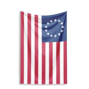Alex Jones Betsy Ross Flag Fleece Bl