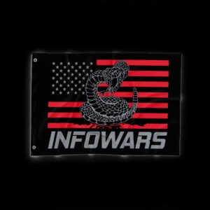 Buy Alex Jones Infowars Snake Flag