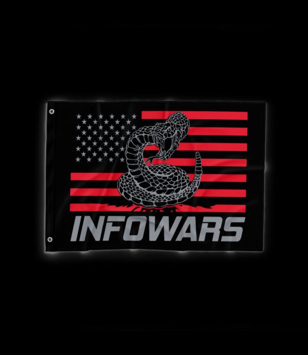 Buy Alex Jones Infowars Snake Flag