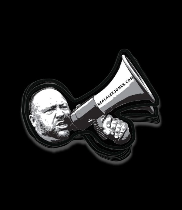Buy Alex Jones Megaphone Decal