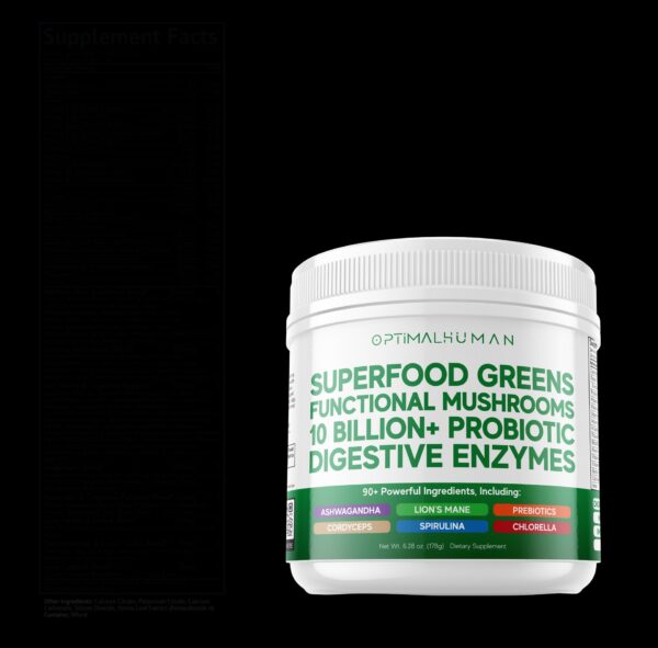Buy Optimal Human - Superfood Greens - Image 2