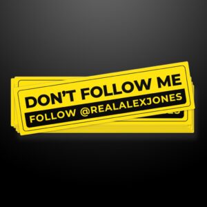 Don't Follow Me Bumper Sticker