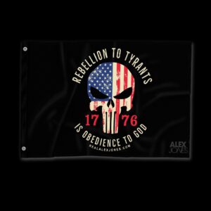 Rebellion To Tyrants Premium Flag