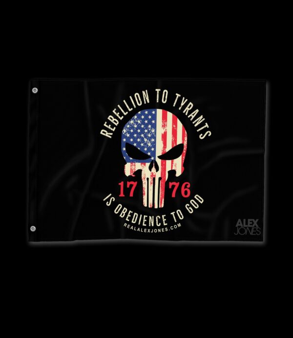 Rebellion To Tyrants Premium Flag