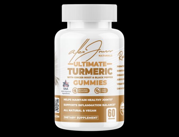 Ultimate Turmeric Gummies With Ginge