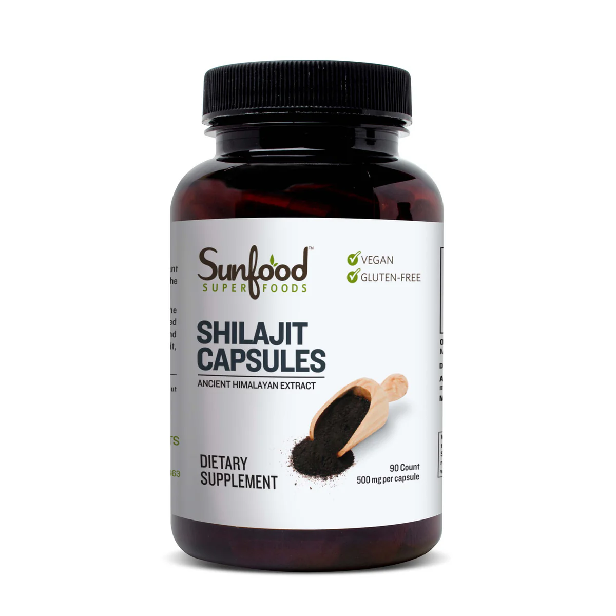 Shilajit capsules 90 count supplement facts label — Pure Shilajit Elite